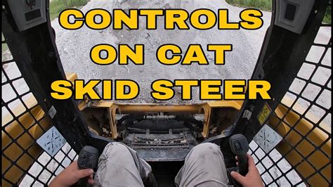 how to switch controls on cat skid steer|cat 289d skid steer.